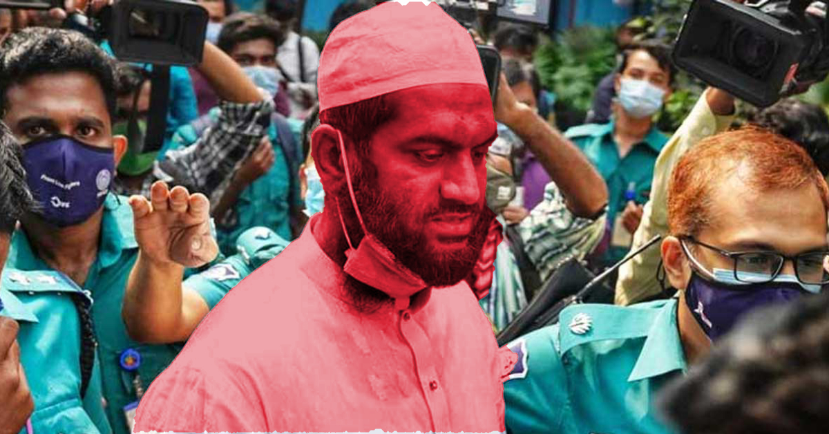 হেফাজতের আলোচিত নেতা ও ইসলামিক বক্তা মামুনুল হক।