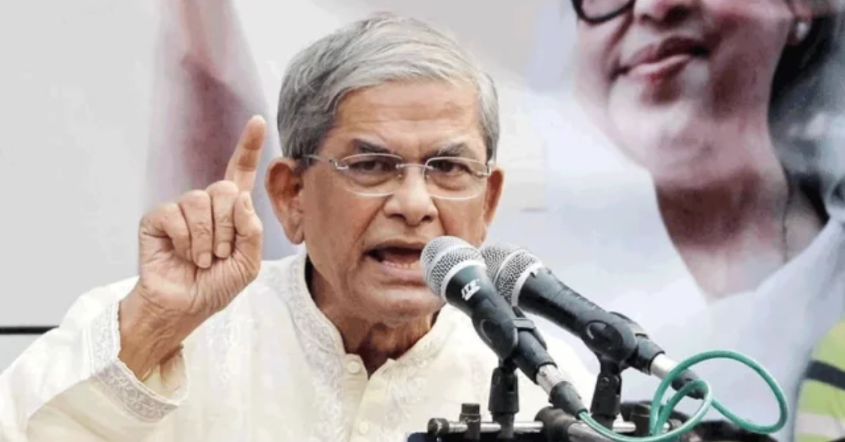 বিএনপি মহাসচিব মির্জা ফখরুল ইসলাম আলমগীর। ছবি- সংগৃহীত
