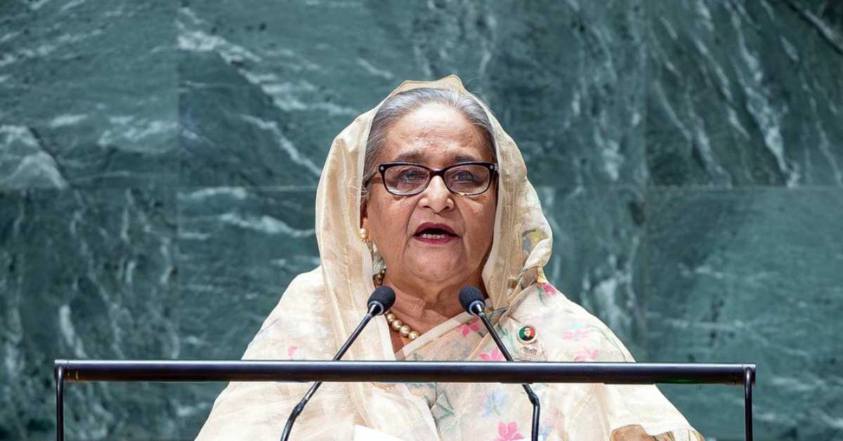 প্রধানমন্ত্রী শেখ হাসিনা। ফাইল ছবি প্রধানমন্ত্রী শেখ হাসিনা। ফাইল ছবি