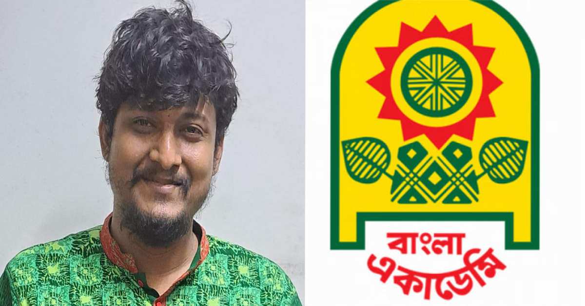 ফোকলোর ক্যাটাগরিতে বাংলা একাডেমি পুরস্কার পাচ্ছেন সুমনকুমার দাশ।