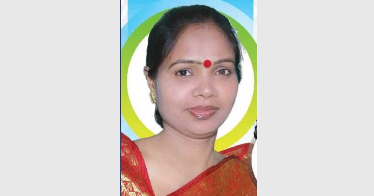 কমলগঞ্জ উপজেলা পরিষদ নির্বাচনে চেয়ারম্যান প্রার্থী গীতা রানী কানু। ছবি- আই নিউজ কমলগঞ্জ উপজেলা পরিষদ নির্বাচনে চেয়ারম্যান প্রার্থী গীতা রানী কানু। ছবি- আই নিউজ