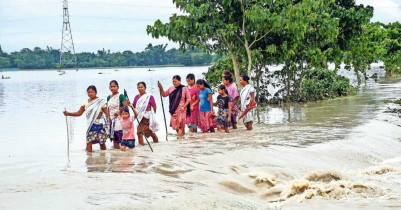 আসামে ভ/য়ং/ক/র বন্যায় ৩৮ জনের মৃ/ত্যু 