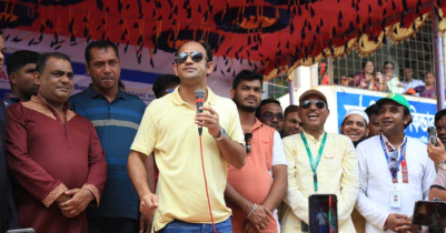 মাধবপুরে সিসিমপুর মেলা পরিদর্শনে এমপি সায়েদুল হক সুমন