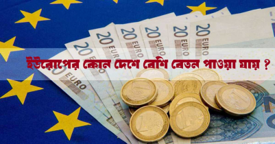 ইউরোপের কোন দেশে বেতন বেশি পাওয়া যায় 