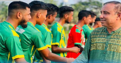 মৌলভীবাজারে ফুটবল খেলোয়াড় কল্যাণ সমিতির আয়োজনে ফুটবল টুর্নামেন্ট শুরু