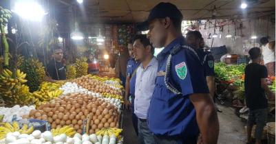 মৌলভীবাজার সদরে ৫টি দোকানে ১০ হাজার টাকা জরিমানা 