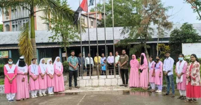 ফিলিস্তিনের স্বাধীনতার দাবীতে শ্রীমঙ্গলে ছাত্র ও শিক্ষক সমাবেশ 