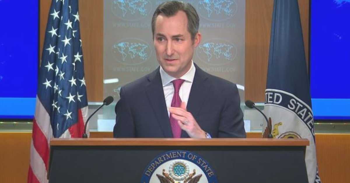 নিয়মিত ব্রিফিংয়ে মুখপাত্র ম্যাথিউ মিলার। ফাইল ছবি