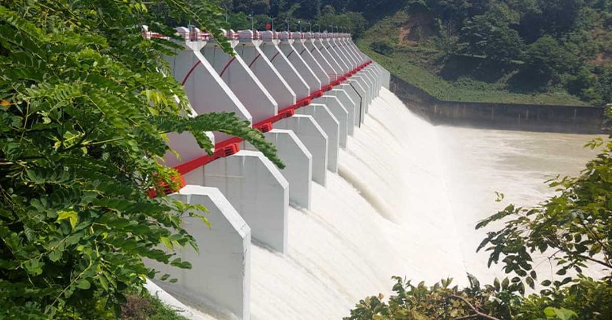 কাপ্তাই হ্রদের বাঁধ। ছবি- সংগৃহীত