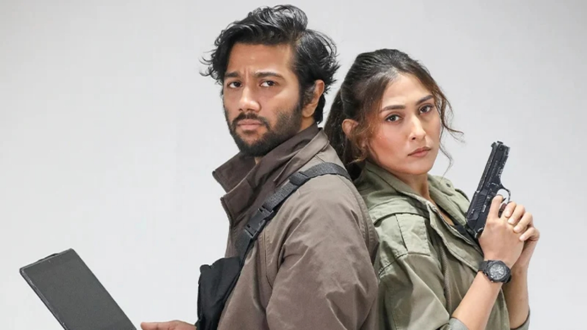 প্রীতম হাসান ও মেহজাবীন চৌধুরী। ছবি: সংগৃহীত