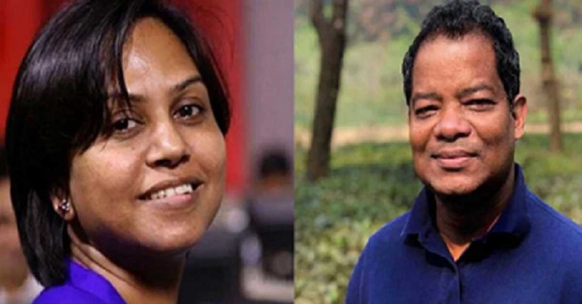 বিতর্কিত সাংবাদিক ফারজানা রুপা ও শাকিল আহমেদ।