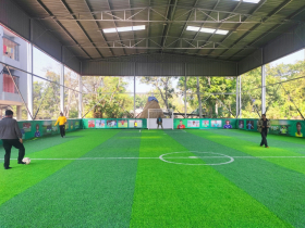 শ্রীমঙ্গলে প্রথম ফুটসাল ইনডোর স্টেডিয়ামের উদ্বোধন