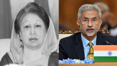 খালেদা জিয়াকে শেষ শ্রদ্ধা জানাতে আজ ঢাকায় আসছেন জয়শঙ্কর