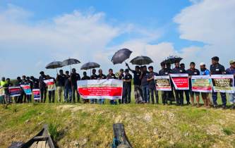 বিশ্ব নেতাদের সম্মেলনকে সামনে রেখে রাতারগুলে পরিবেশবাদীদের সমাবেশ