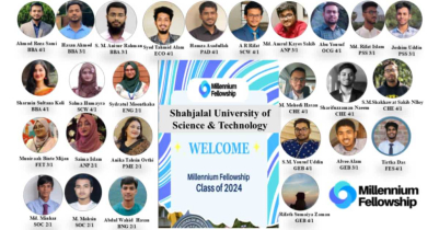 জাতিসংঘের মিলেনিয়াম ফেলো নির্বাচিত হয়েছেন শাবির ২৬ শিক্ষার্থী জাতিসংঘের মিলেনিয়াম ফেলো নির্বাচিত হয়েছেন শাবির ২৬ শিক্ষার্থী