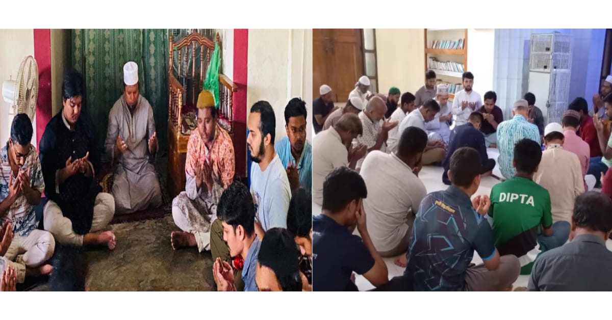 গণঅভ্যুত্থানের সকল শহিদদের স্মরণে শাবি ছাত্রদলের দোয়া ও মিলাদ মাহফিল