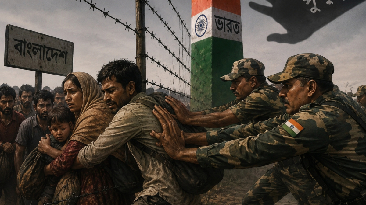 সীমান্তে ১০ বাংলাদেশী নাগরিককে পুশইন করল বিএসএফ