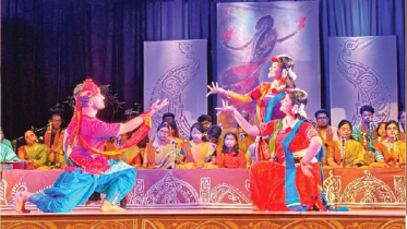 ছায়ানট সংস্কৃতি ভবনে রবিঠাকুরের ‘বসন্ত’ নাটক মঞ্চস্থ ছায়ানট সংস্কৃতি ভবনে রবিঠাকুরের ‘বসন্ত’ নাটক মঞ্চস্থ