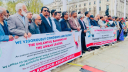 লন্ডনে আওয়ামী লীগ নিষি`দ্ধের প্রতিবাদে বি`ক্ষো`ভ সমাবেশ