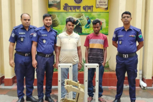 শ্রীমঙ্গলে চোর চক্রের ২ সদস্য গ্রেফতার, উদ্ধার ৭ লাখ টাকার মালামা