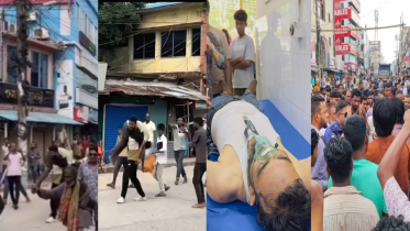 শ্রীমঙ্গলে পরিবহন শ্রমিকদের সংঘর্ষে রণক্ষেত্র, সাংবাদিকসহ আহত ১৬