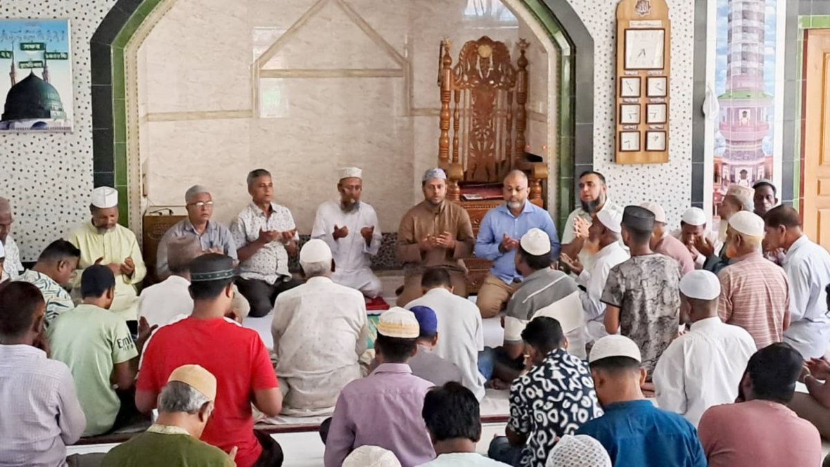 মৌলভীবাজারে মাহবুব আলী খাঁনের স্মরণে দোয়া মাহফিল মৌলভীবাজারে মাহবুব আলী খাঁনের স্মরণে দোয়া মাহফিল