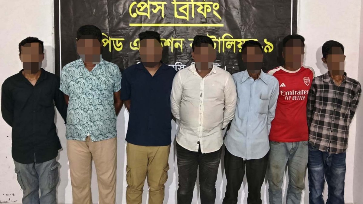 র্যাবের অভিযানে সিলেটে অনলাইন জুয়া চক্রের ৭ সদস্য গ্রেফতার র্যাবের অভিযানে সিলেটে অনলাইন জুয়া চক্রের ৭ সদস্য গ্রেফতার