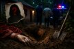 ‘নিখোঁজ’ নাটক সাজাতে গিয়ে ধরা, উঠান খুঁড়ে উদ্ধার স্ত্রীর লা`শ