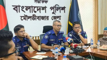 মৌলভীবাজারে সাংবাদিকদের সঙ্গে নবাগত এসপির মতবিনিময় সভা