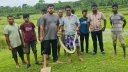 শ্রীমঙ্গলে চা বাগান থেকে উদ্ধার অজগর, বন বিভাগের কাছে হস্তান্তর