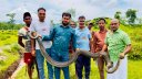 শ্রীমঙ্গলে ১৬ ফুট লম্বা অজগর উদ্ধার, নিরাপদে বনে অবমুক্ত